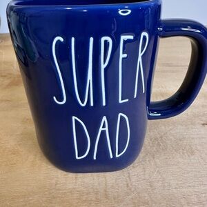 Blue Super Dad Mug -PERFECT for Father’s Day!
